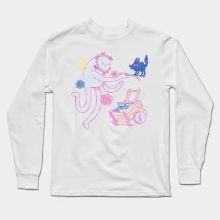 Snow Rock and Fire Pup Long Sleeve T-Shirt